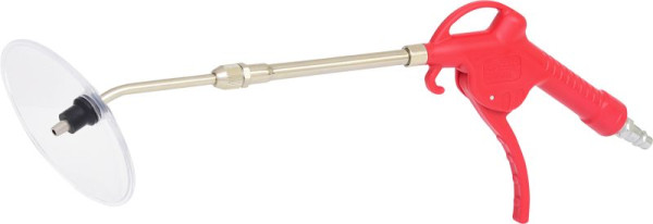 KS Tools Teleskop-Druckluft-Ausblaspistole 90-190mm mit Schutzschild, 515.1906