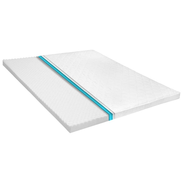 vidaXL Matratzenauflage 180 x 200 cm Kaltschaum Ei-Profil 6 cm, 282774