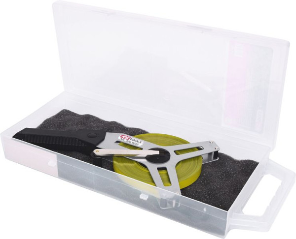 KS Tools Rahmenbandmaß mit gelbem Stahlband, 50m, 300.0051