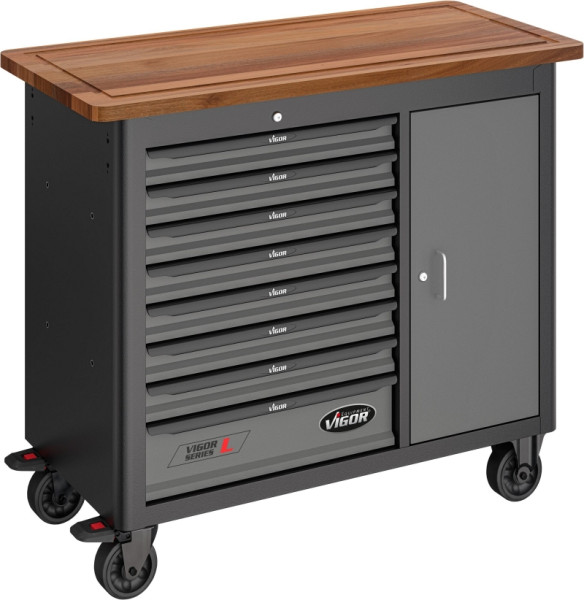 VIGOR Werkbank VIGOR 1000, leer, Gesamtlänge: 1091 mm, V4813