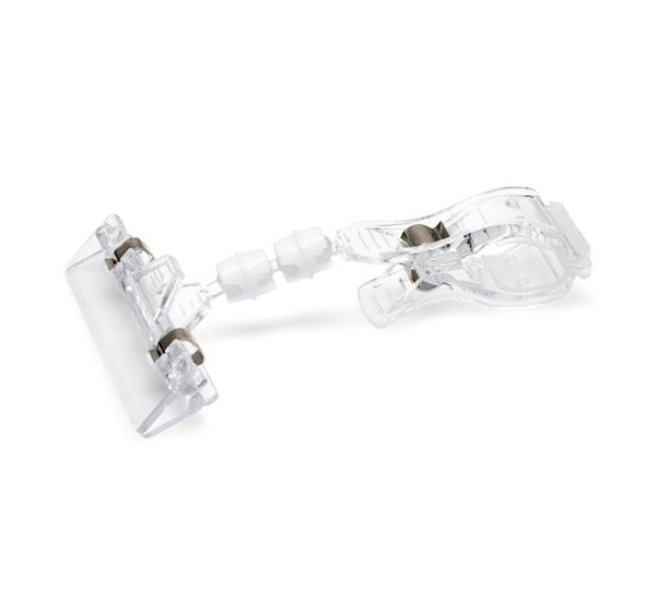 WAS Kartenhalter mit Clip, 12 cm, Kunststoff, 1931120, 4044925063708