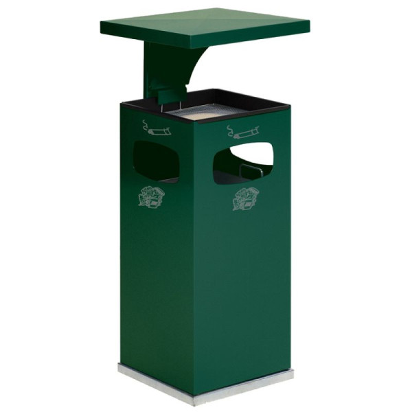 Stein HGS Kombiascher -Cubo Leandro-, anthrazit /38 Liter/910x395x395mm, 16958