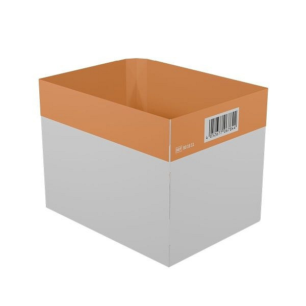 WERO Inneneinteilung Smart Case - klein, orange, abgerundet, groß, 901611