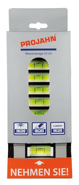 Projahn Display 10x Wasserwaage 10 cm, 2975-011