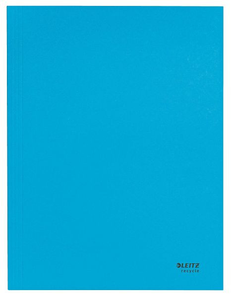 LEITZ 3906 Jurismappe Recycle, A4, 250 Blatt, Karton (RC), klimaneutral, blau, 3906-00-35