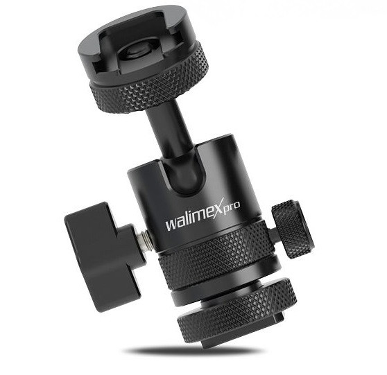 Walimex pro Multi Mini-Kugelkopf Single Shoe, 1023133