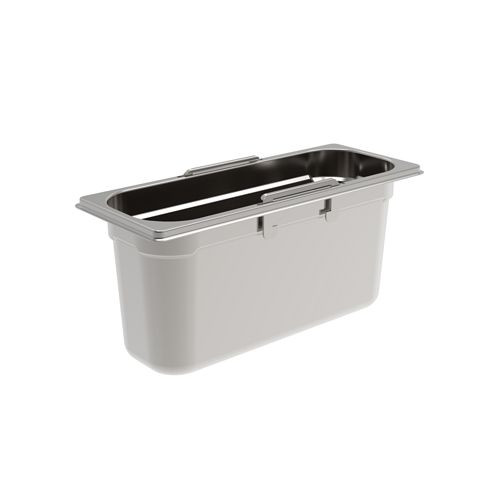 Rieber GN-Behälter 2/8 - Fallgriffe, Höhe 150 mm, 84010221