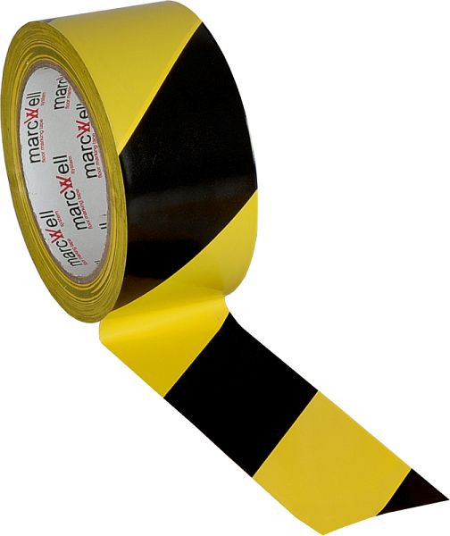 Eichner Bodenmarkierungsbänder zur Kennzeichnung von Stellplätzen, Ausführung: zweifarbig, gelb-schwarz, 9218-03061