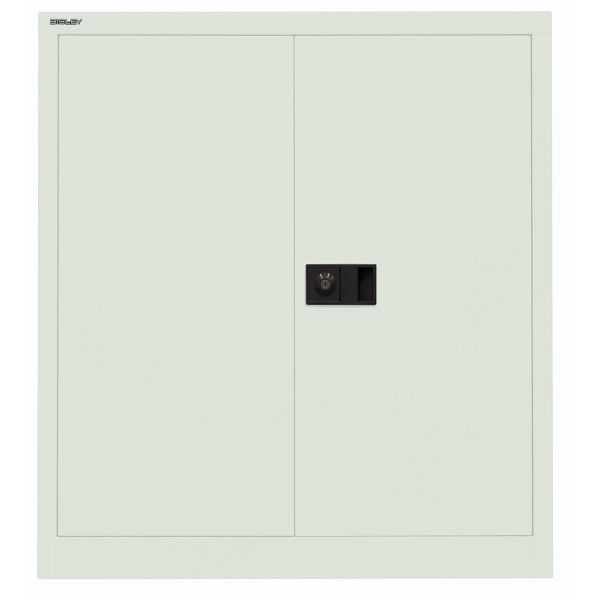 Bisley Flügeltürenschrank UNIVERSAL, 1 Fachboden für 2 Ordnerhöhen, Breite 914 mm, 644 portland, E402A01644
