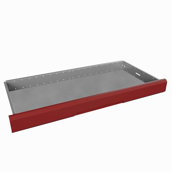 bott verso Innenschubladen-Set, BxTxH: 1300 x 550 x 100 mm, RAL3004 Purpurrot, 16926977.24