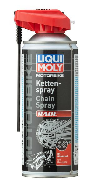 LIQUI MOLY Motorbike Kettenspray Race, Dose Aerosol, VE: 0,4 Liter, 21764