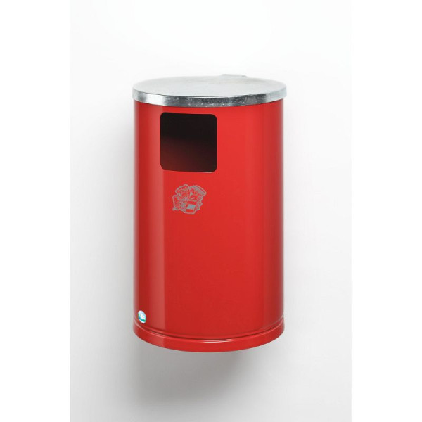 STEIN HGS Abfallsammler Typ WR 1, Eisenglimmer (ähnl. DB 703), 82048.0006