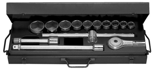 Facom Steckschlüssel 3/4", 6-Kant Set 14-teilig, K.421N