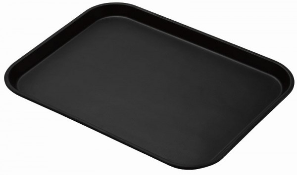 Cambro Camtread Tablett 35,5 x 46 cm Schwarz, VE: 12 Stück, 1418CT110