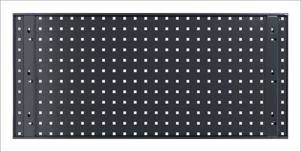 ADB Lochplatte, Maße: 987x456mm, Farbe: grau, RAL 7016, 23092
