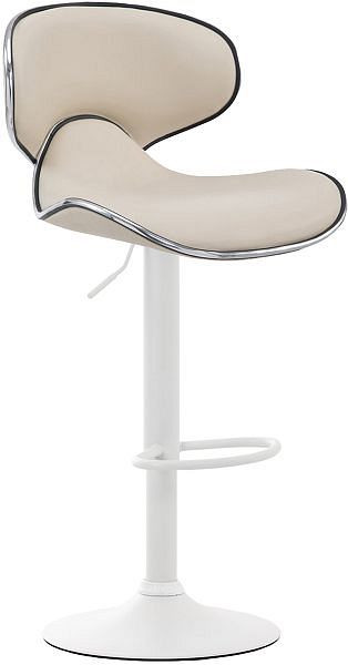 CLP Barhocker Las Vegas V2 weiß, creme, 315588, 4251756431198