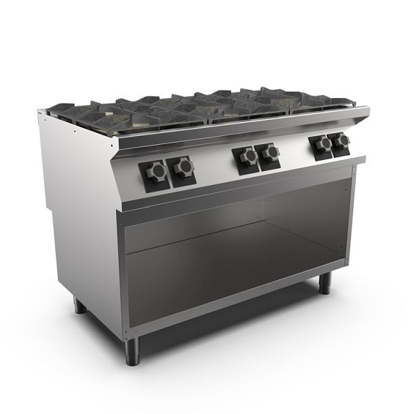 Mareno M1-900 Gasherd 6 Brenner, 120cm, 1200(B)x920(T)x900(H)mm, PC912GG, 191.109