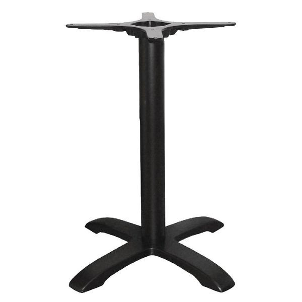 Bolero Tischfuß mit Fußkreuz Gusseisen 72cm hoch, CE154