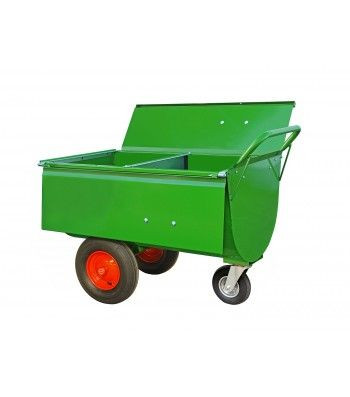 Growi Futterwagen 200 LL mit Trennwand und Deckel, 10120450