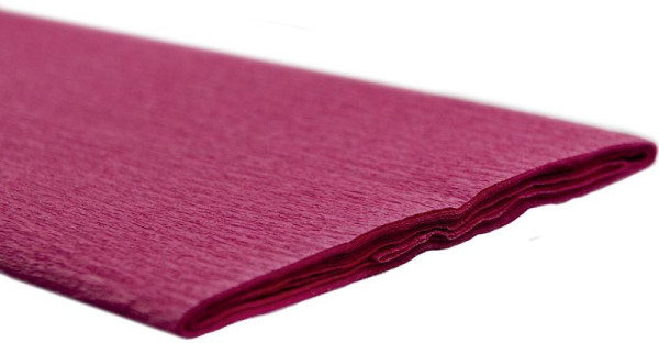 Werola Feinkrepppapier - 50 x 250 cm, karminrot, VE: 2,5 m, 12061131