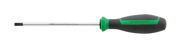 STAHLWILLE Elektriker-Schlitzschraubendreher DRALL+ Nr.4628 0,8 mm x 4,0 mm Klingen-Länge 125 mm, 46283040