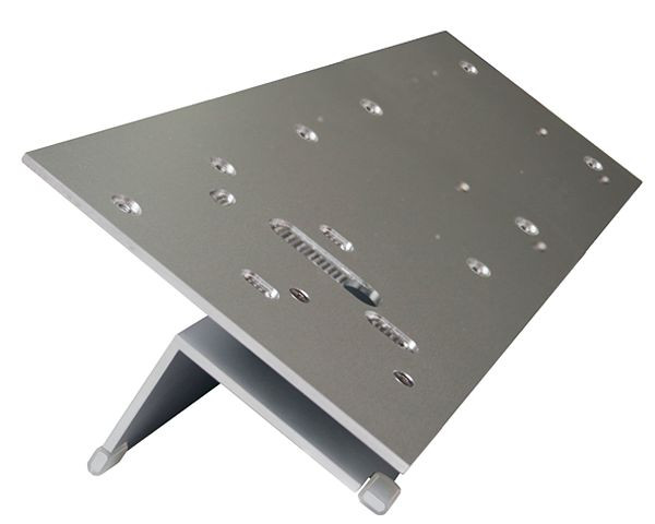 TCS Tischzubehör Audio, 3-spaltig für Audio Innenstationen der Serie IMM, silber, ZIT1302-0010