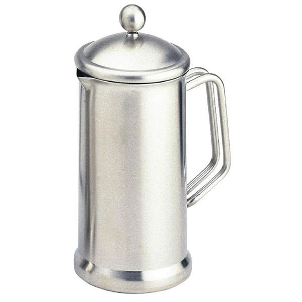 Olympia French Press aus Edelstahl mit Satin-Finish 1,2L, GD170