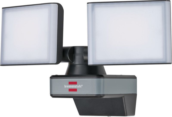 Brennenstuhl Connect WiFi LED Duo Strahler WFD 3050 (LED Außenstrahler 30W, 3500lm, IP54, diverse Lichtfunktionen über App steuerbar), 1179060000