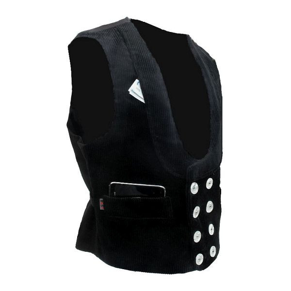 EIKO ETHAN, Zunftweste Linie 86ST, Farbe: schwarz, Größe: XXL, 41205_40_XXL