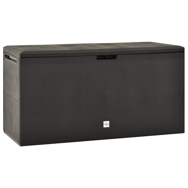 vidaXL Gartenbox Anthrazit 114x47x60 cm, 49446