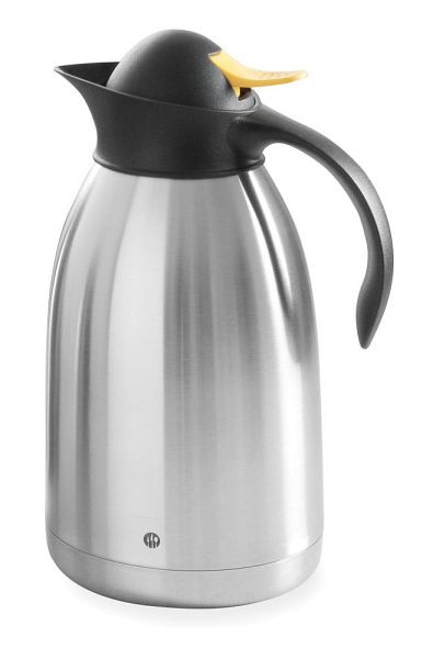 Hendi Isolierkanne, Edelstahl, 2 L, ØxH: 145x260 mm, Edelstahl, 446720