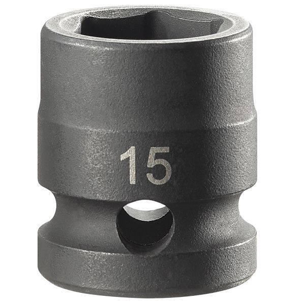 Facom Metrischer 6-Punkt Stubby Impact Steckschlüssel 15mm, NSS.15A