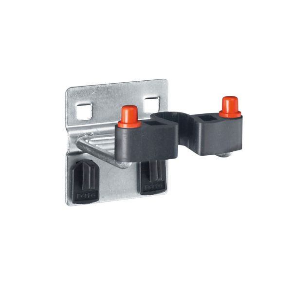 bott perfo Werkzeugklemme flexibel mit perfo Doppelaufnahme D 15-25 mm BxTxH: 78 x 86 x 64 mm, verzinkt / schwarz, 12626025