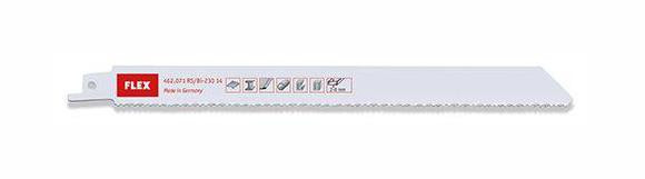 FLEX Säbelsägeblätter für Metall und Blech RS/BI-230 14, VE: 5 Stück, 462071