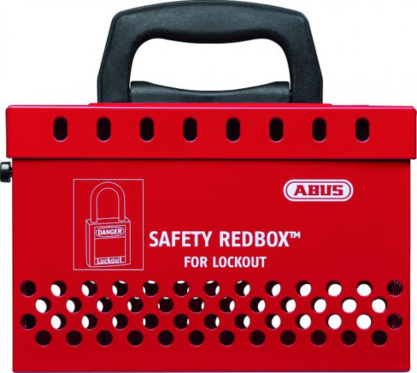 Abus Safety Redbox™ Wartungsschutzdepot, inkl. Wandhalter B835 rot, 00298 4
