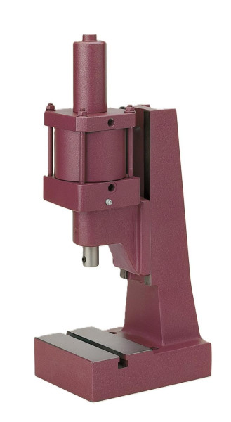 Berg & Schmid Direkt wirkende Pneumatik-Presse Druckkraft 4,5 kN - Hub 40 mm Arbeitshöhe 95-240 mm, 30130