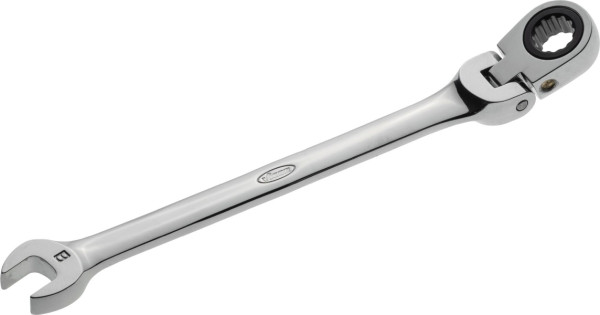 VIGOR Gelenk Ratschen-Ring-Maulschlüssel, Außen-Sechskant Profil, Außen-Doppel-Sechskant Profil, 8 mm, V2804