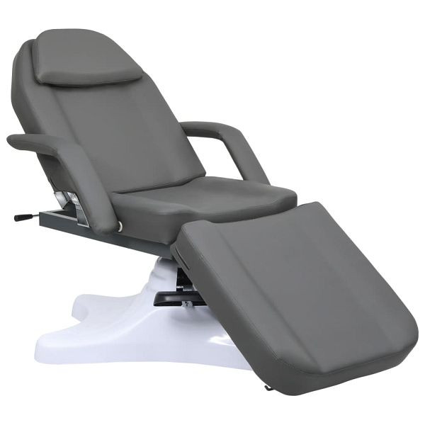 vidaXL Massagetisch Grau 180x62x(86,5-118) cm, Eisen, 110263