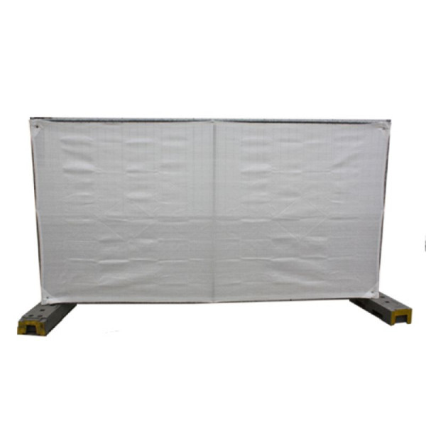 Stein HGS Bauzaunnetz mit Randverstärkung und Alu-Ösen, weiß, VE: 10 Stück, 28020