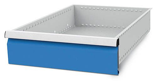 Bedrunka+Hirth Schublade, inkl. Schienen, R 12-16, Blendenhöhe 75 mm, Tragkraft 50 kg, Maße in mm (BxTxH): 300 x 400 x 75, 60.038.075VA
