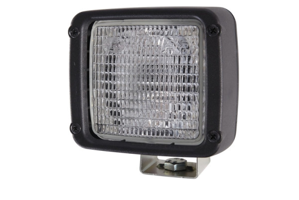 HELLA Halogen-Arbeitsscheinwerfer, Ultra Beam, 12/24V, Anbau, stehend/schwenkbarer Montagebügel, Nahfeldausleuchtung, offene Kabelenden, 1GA 007 506-081