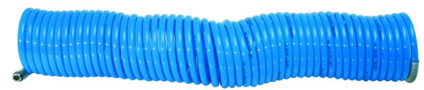 Prevost Polyamid-Spiralschlauch und Drehgelenkverschraubungen mit AG, AG BSPP= G 1/4, Ø Innen/Außen= 8 x 10 mm, Max. Länge= 5 m, SPIC 85