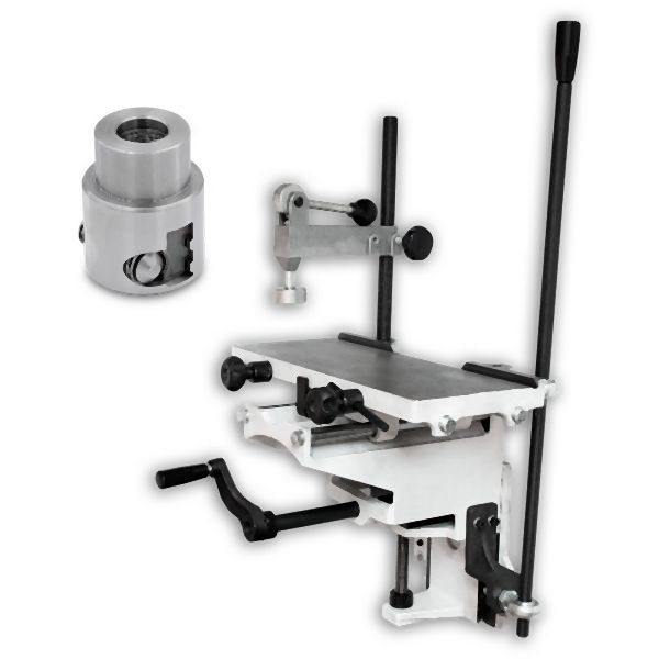 BAMATO Langlochbohrvorrichtung für BMK5-1300 und BMK5-1300PRO mit Westcott-Bohrfutter, BMK51300MA