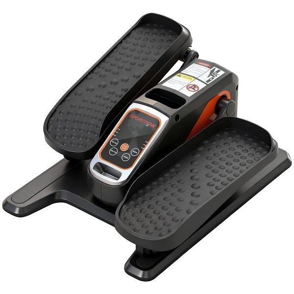 SPORTNOW Elektrischer Ellipsentrainer, Pedalgerät mit 12 anpassbaren Geschwindigkeiten, tragbar, leicht, Fernbedienung, A90-401V90BK