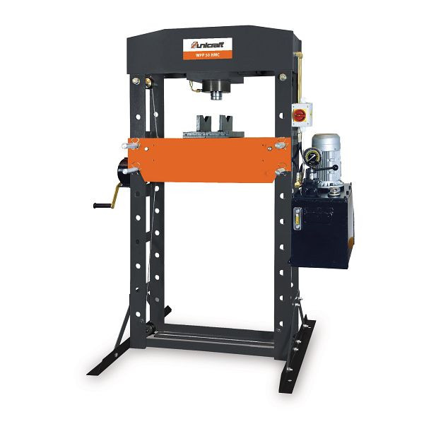 Unicraft Elektro-hydraulische Werkstattpresse, WPP 50 HMC Werkstattpresse, 6301051