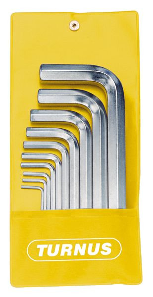 KUKKO Winkelschraubendreher Satz, Außensechskant: 1/16; 1/8; 3/16; 1/4; 3/8, VE: 10 Stück, 203-280