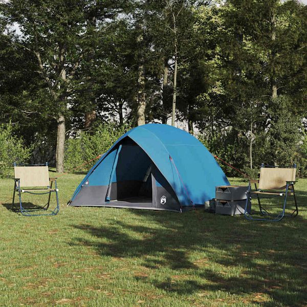 vidaXL Campingzelt Blau 320 x 275 x 190 cm Polyester, 42001161