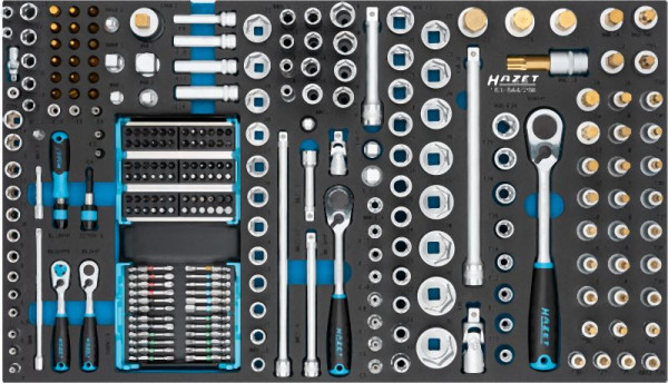 Hazet Werkzeug Satz, 266-teilig, 163-644/266, 4000896274369