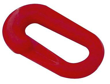 Schake Absperrketten und Kettenglieder aus Kunststoff, Verbindungsglied, 6 mm stark, gelb, 430_07G