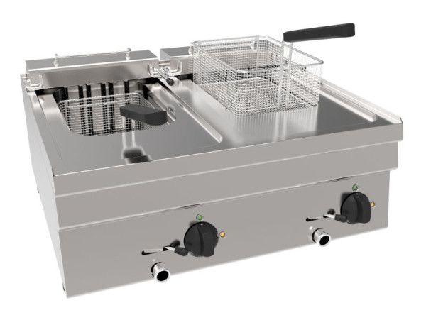 NordCap Elektro-Fritteuse EF6 / 2B8LT, Tischgerät, 472116037